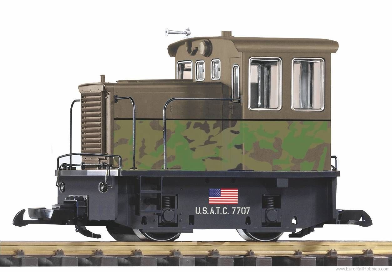 Piko 38511 G Sound US Diesel Locomotive GE-25Ton US Army