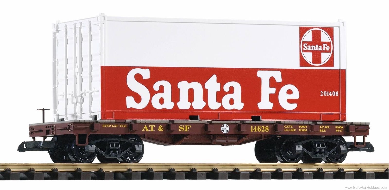 Piko 38732 G-SF Container Flatcar