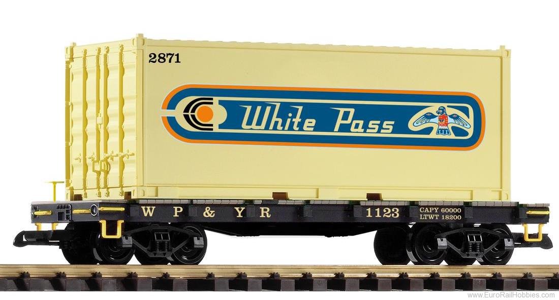 Piko 38751 G Container Car WP&YR