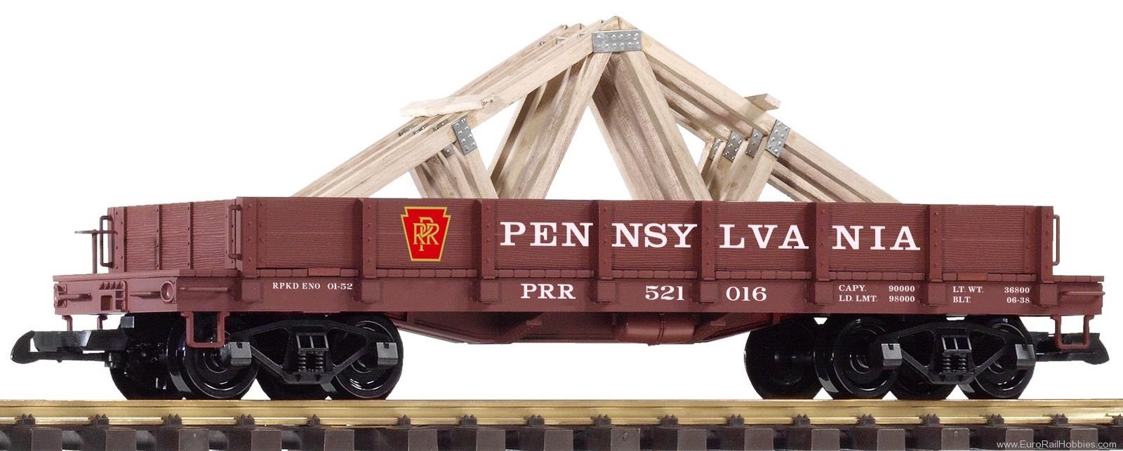 Piko 38754 G Low Side Car PRR