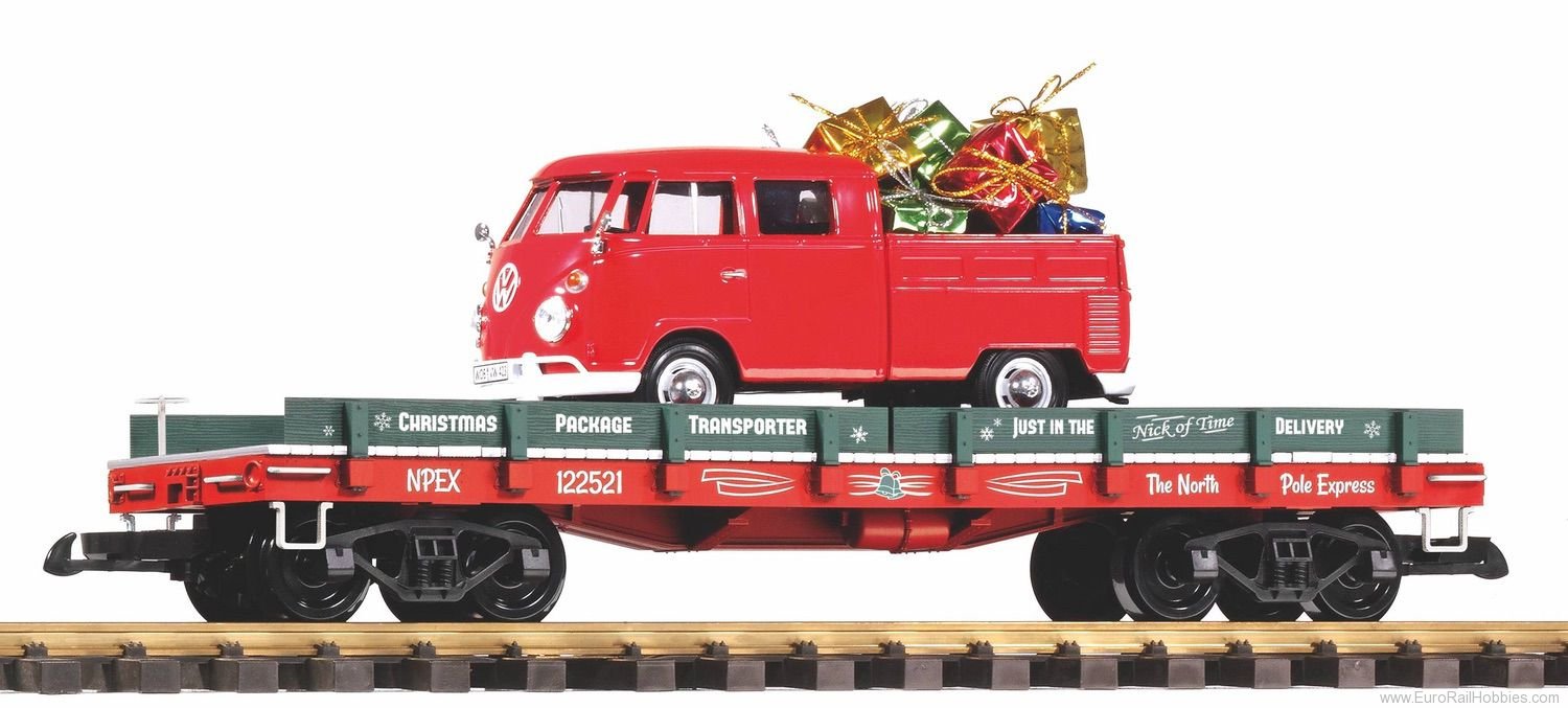Piko 38776 G Autotransportwagen beladen w. VW Kombi 