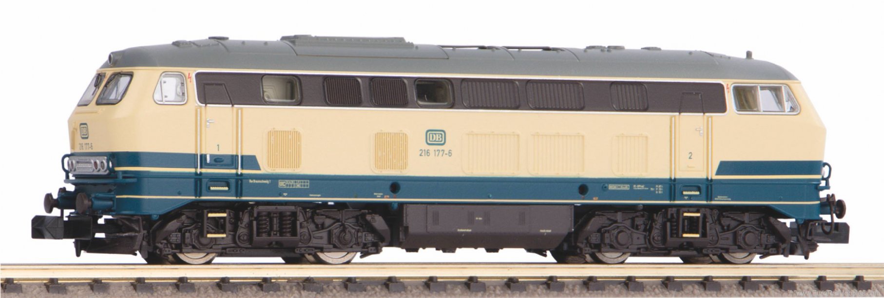 Piko 40523 N Sound Diesel Locomotive 216 DB IV (Digital 