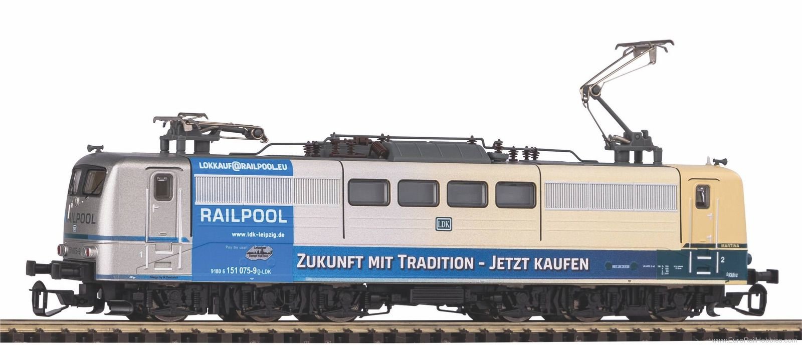 Piko 47207 TT Electric Locomotive BR 151 LDK VI