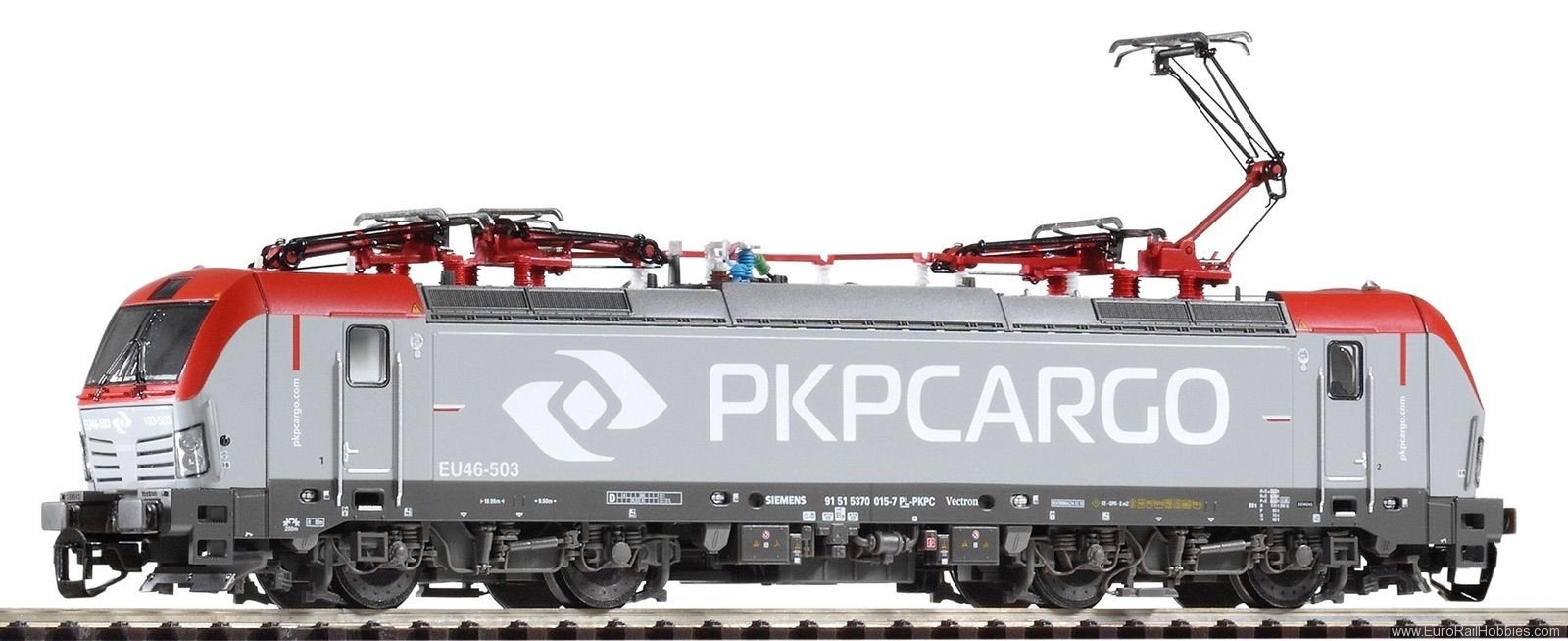 Piko 47384 TT-BR 193 Vectron PKP Cargo VI, 4 Pantos