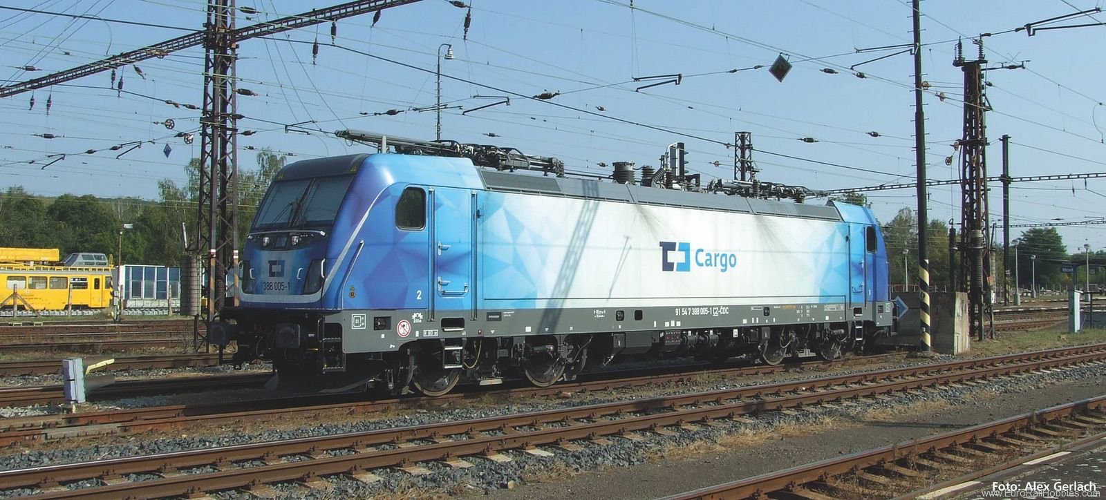 Piko 47459 TT sound Electric Locomotive BR 388 CD Cargo 