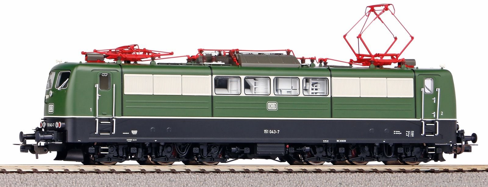 Piko 51317 151 DB green IV (AC Digital Version) (Piko Ex