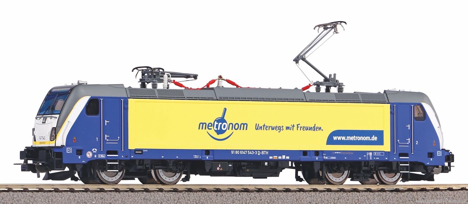 Piko 51587 Electric Locomotive BR 147 Metronom (AC Digit