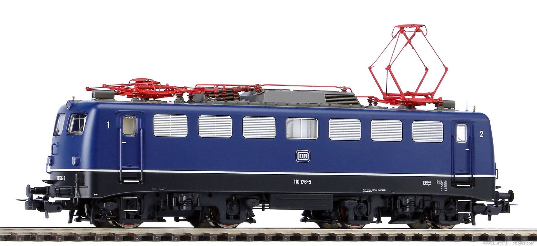 Piko 51753 E-Lok BR 110 mit Verschleisspufferbohle (AC D