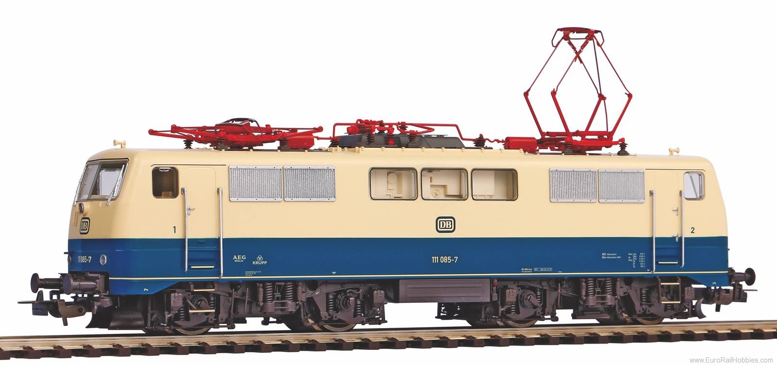 Piko 51853 BR 111 DB beige blue IV (AC Digital Version) 