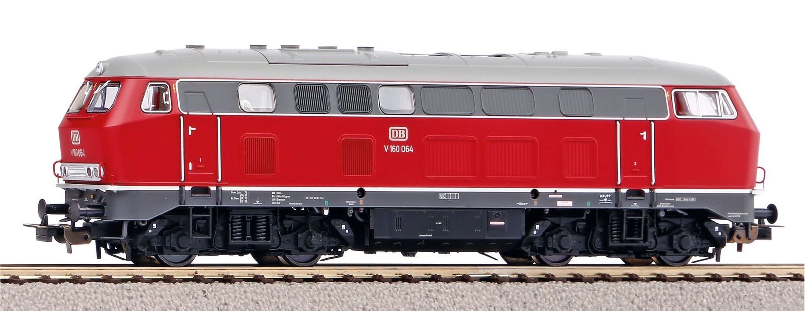 Piko 52406 Diesel Locomotive V 160 DB III, (Digital Soun