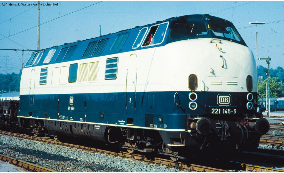Piko 52604 HO Diesel Loco BR 221 DB w Sounddec. (Piko