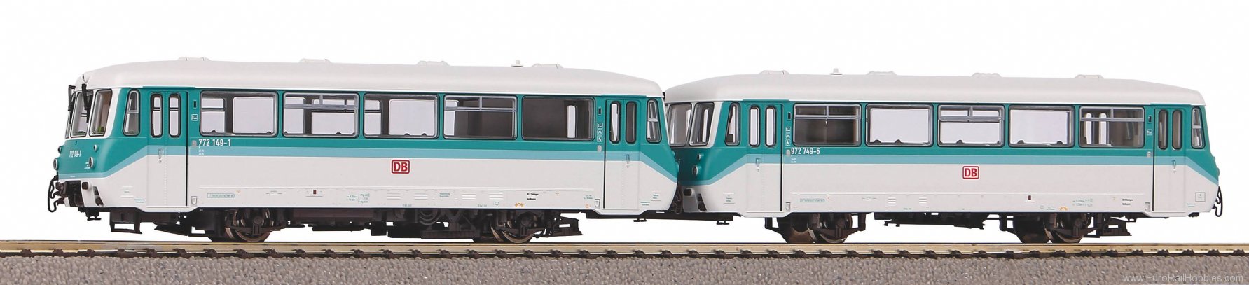Piko 52884 Railcar BR 772 + Control car DB AG V (Digital