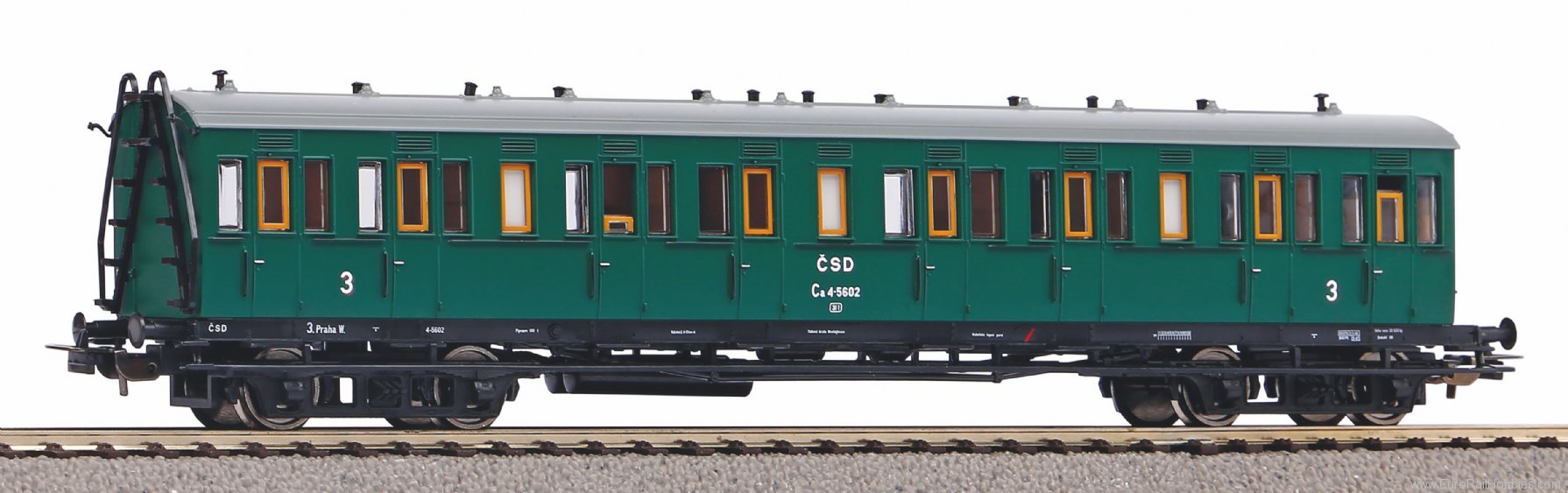 Piko 53318 Compartment Coach CSD III trofejni ohne Brems