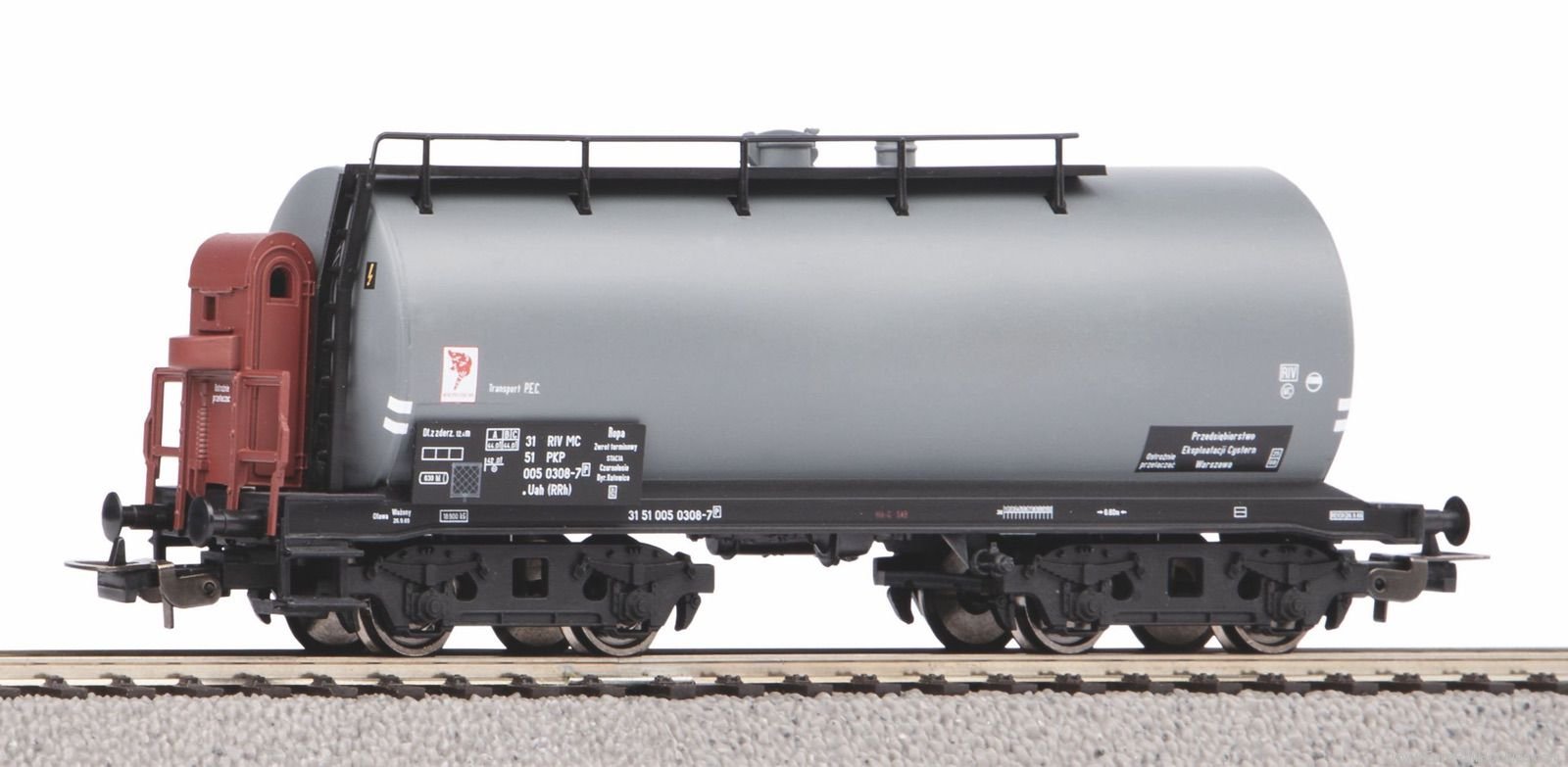 Piko 54445 Tank Car Uah (RRh) PEC PKP IV (Piko Classic N