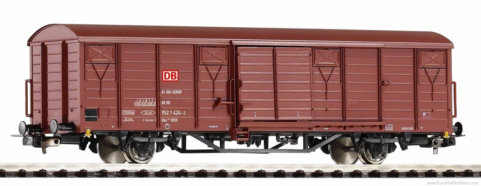 Piko 54449 Covered Goods Wagon Gbs258 DB AG V (Piko Clas