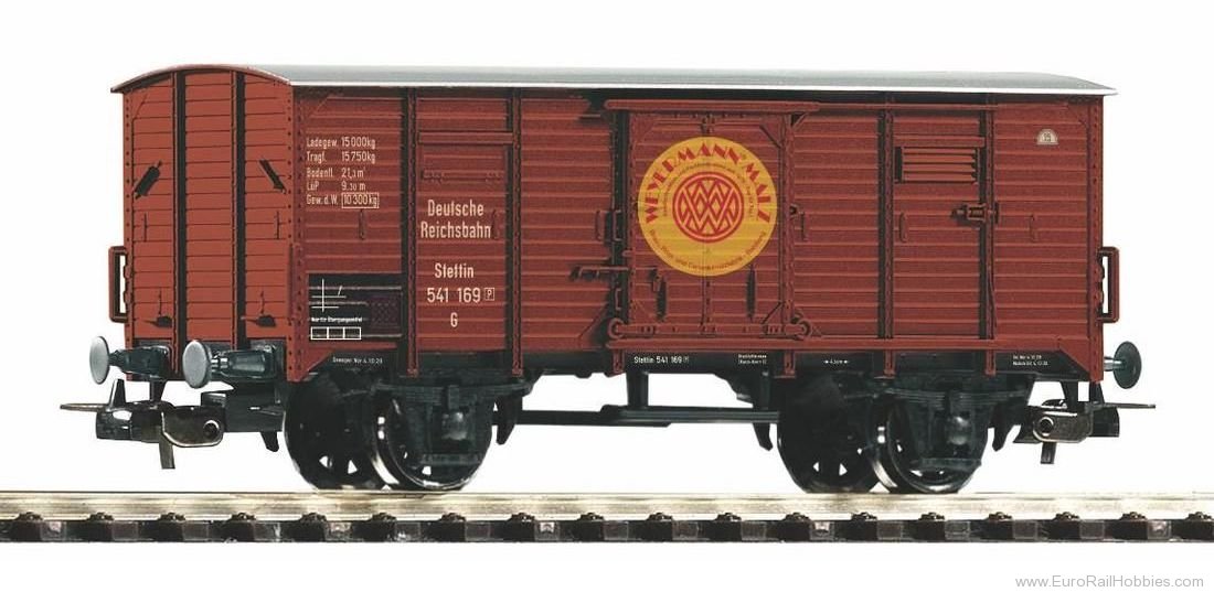 Piko 54737 Gedeckter GÃ¼terwagen Malzfabrik WeyermannÂ®