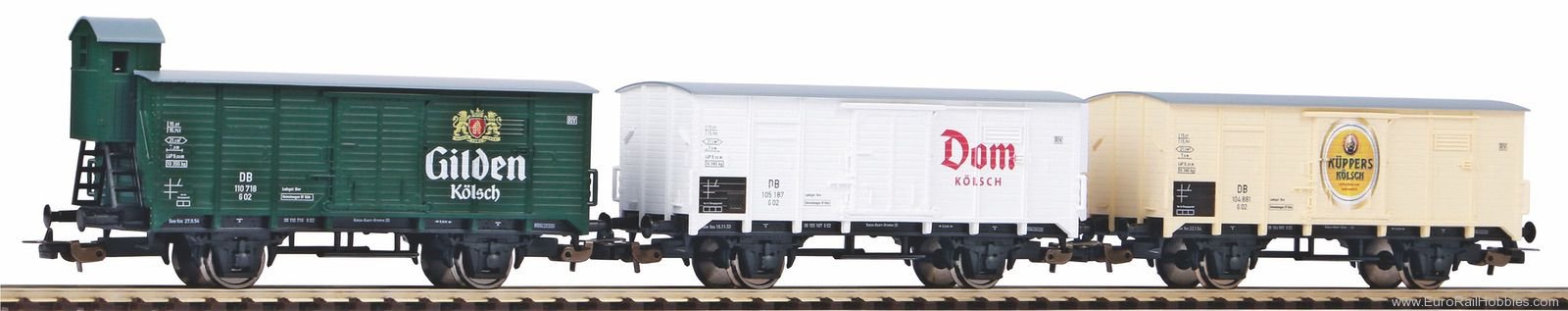 Piko 58372 3-car set Beer reefers KÃ¶lsch DB III (Piko C