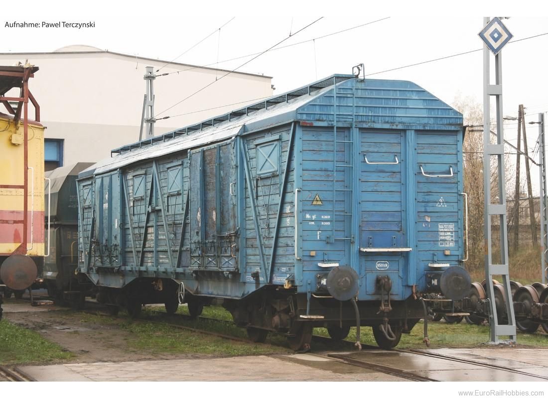 Piko 58375 2-Car Set GroÃraumgÃ¼terwagen 401Ka PKP 