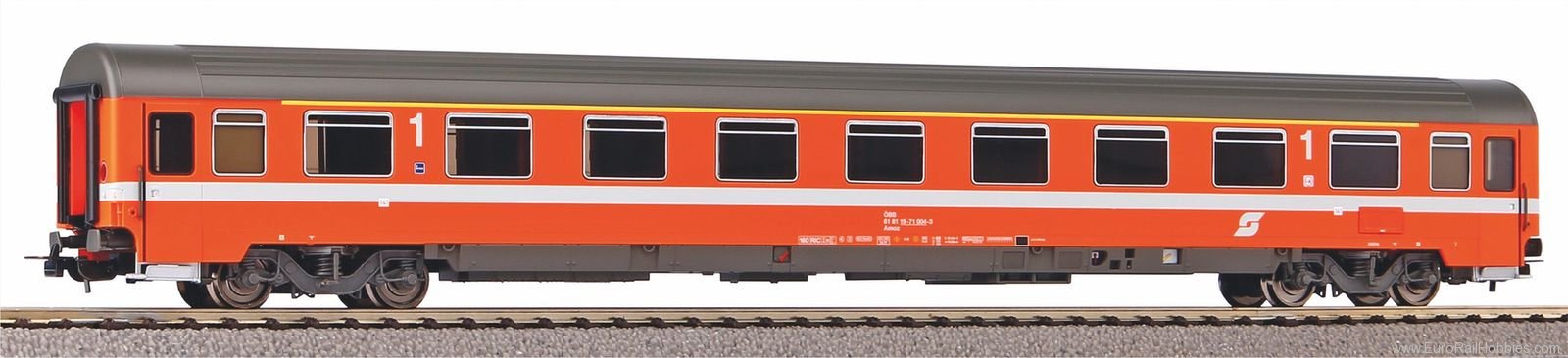 Piko 58533 Express Passenger Coach Eurofima 1st Class (P