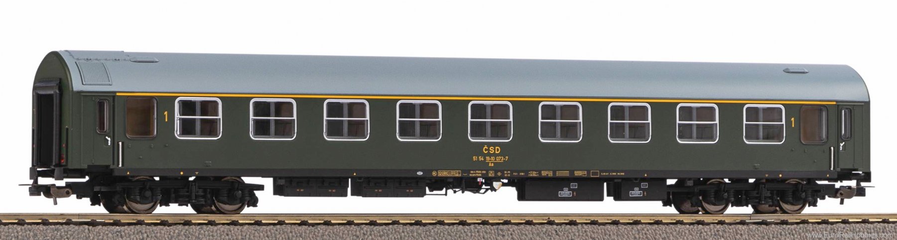 Piko 58553 1st class passenger car Y-car CSD IV (Piko Ex
