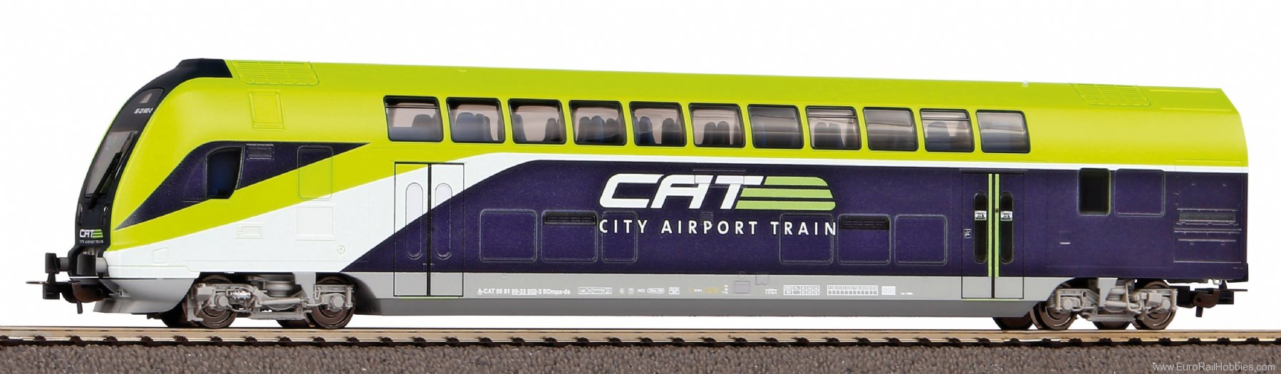 Piko 58810 Doppelstocksteuerwagen CAT ÃBB (Piko Hobby