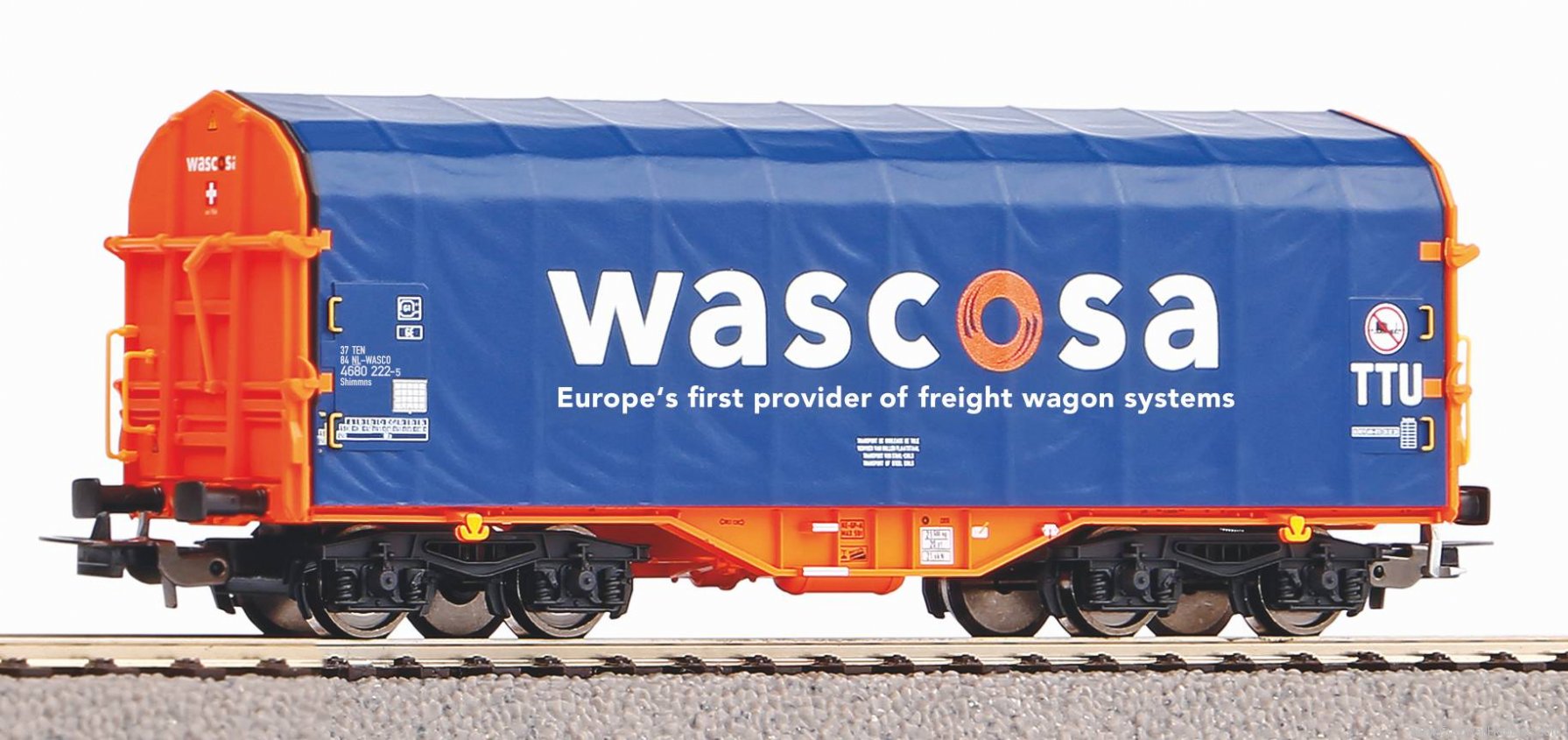 Piko 58991 Wascosa NS VI articulated tank car (Piko Expe