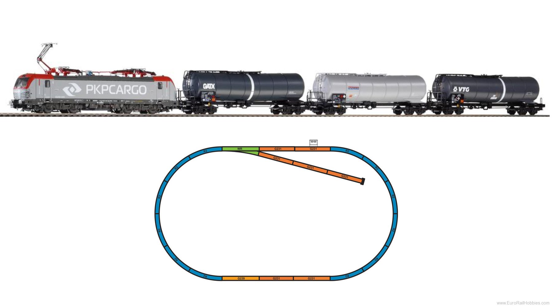 Piko 59115 PIKO SmartControl Premium Train Set BR 193 Ve
