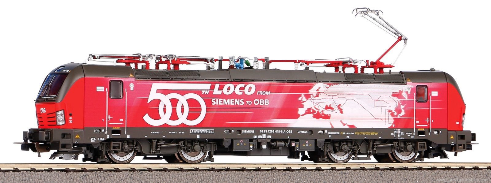 Piko 59198 Vectron 500 ÃBB VI + DSS PluX22 (Piko Expe