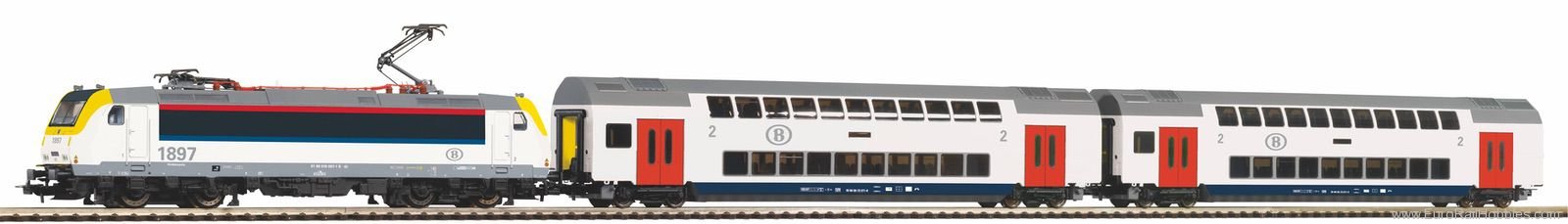 Piko 97943 Starter set with bedding, Electric Locomotive