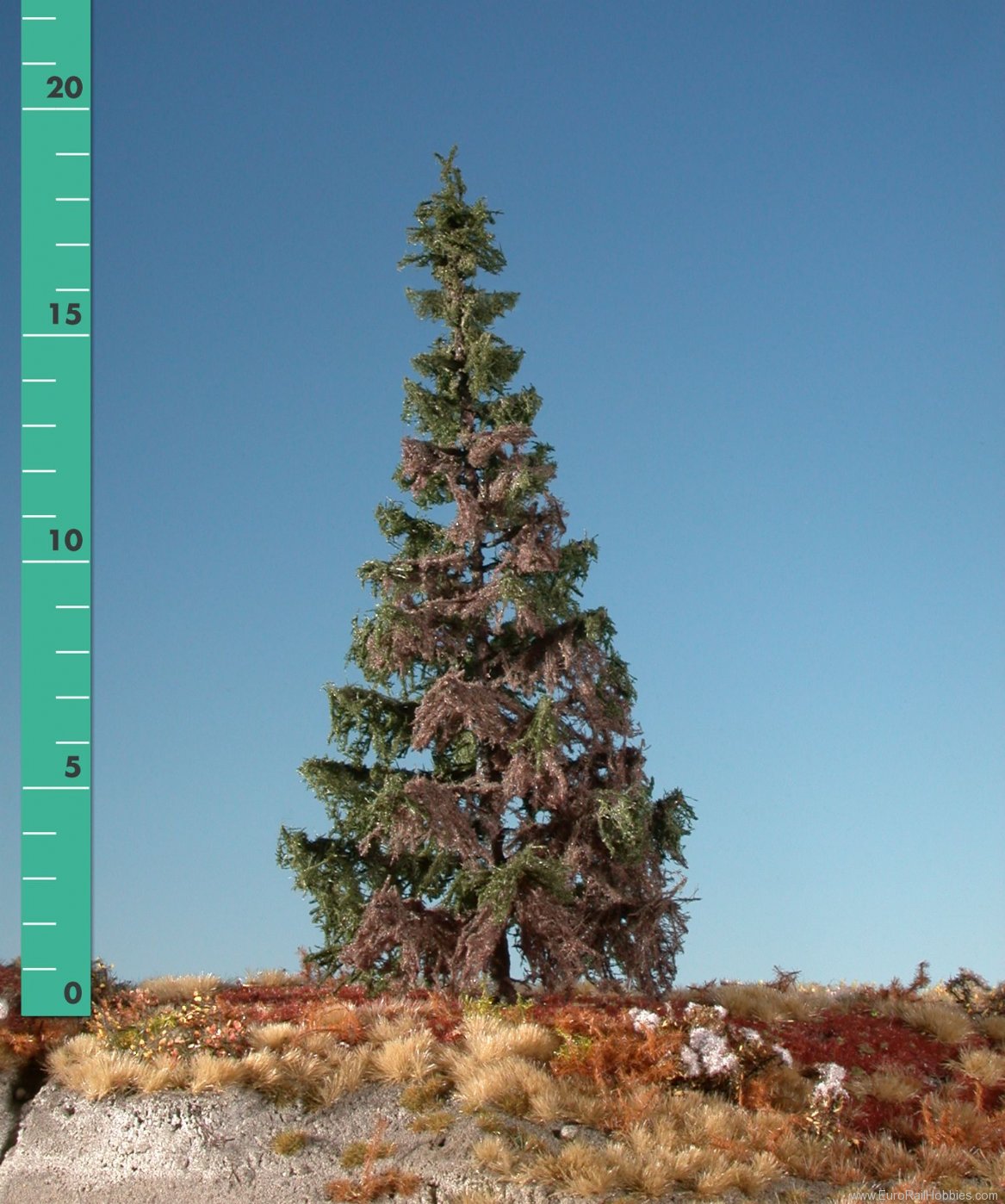 Silhouette Silflor MiniNatur 173-06 Weathered green spruce, Summer (up to 8cm)