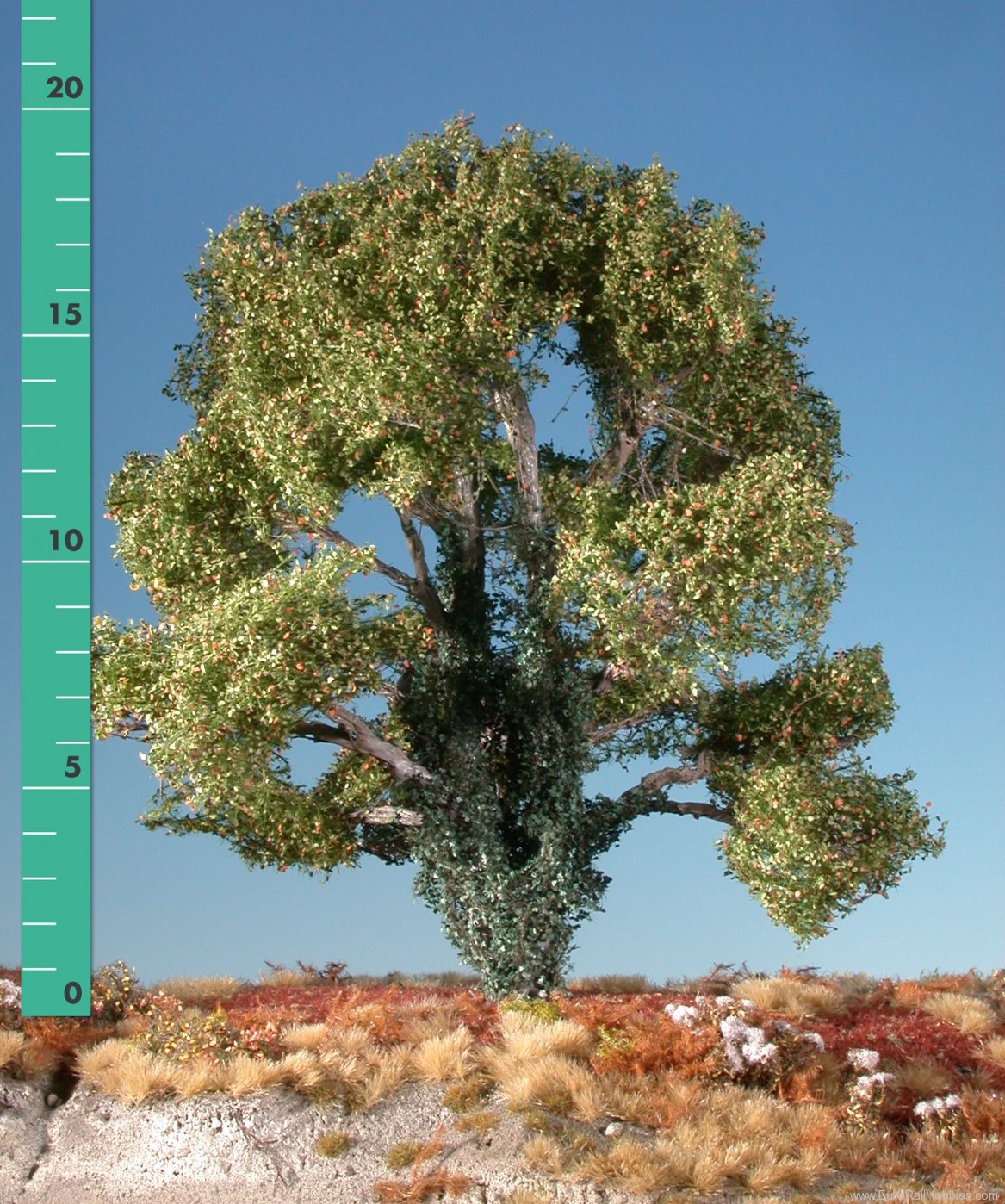 Silhouette Silflor MiniNatur 221-23 Beech overgrown with ivy, Early Fall (15-20cm