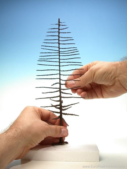 Silhouette Silflor MiniNatur 573-25 Tree-based spruce, Without Greenery (15-20cm)